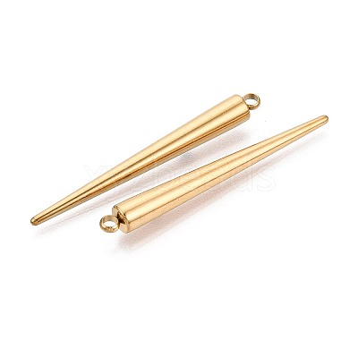 304 Stainless Steel Pendants STAS-T075-22F-G-1