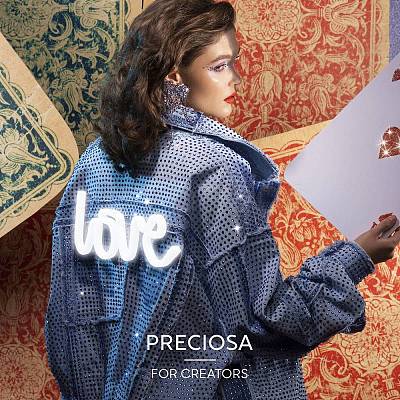 Preciosa® Crystal Hotfix Flatback Stones Y-PRC-HSS10-30240-200-1