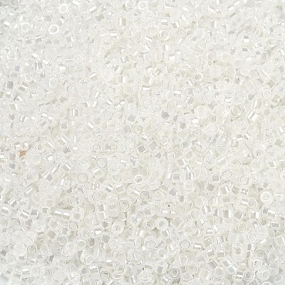 Opaque Colours Luster Glass Seed Beads SEED-H003-12I-1