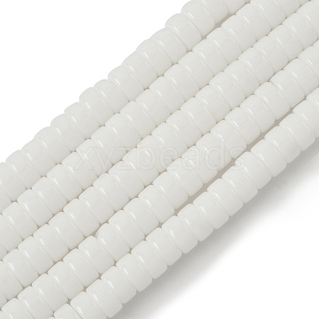 Opaque Glass Beads Strands GLAA-I060-01K-1