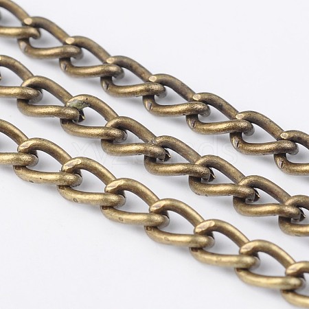 Iron Twisted Chains Curb Chains CHS007Y-01-AB-NF-1
