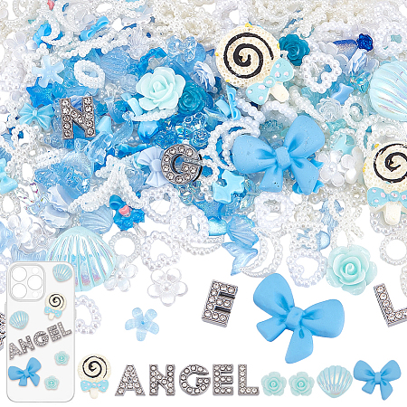 DIY Phone Case Decor Kits Including Zinc Alloy Slide Charms DIY-SC0033-04-1