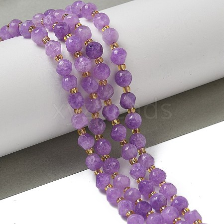 Natural Amethyst Beads Strands G-K387-A14-01-1