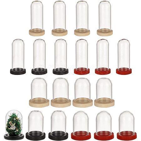  12Pcs 2 Style Mini Cloche Bell Jars DIY-NB0007-75-1