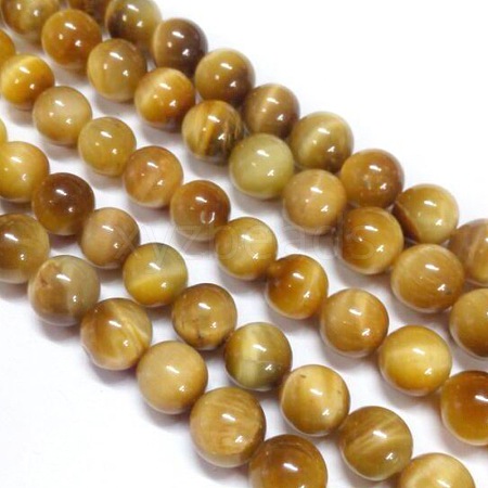 Natural Tiger Eye Beads Strands G-G544-12mm-01-1