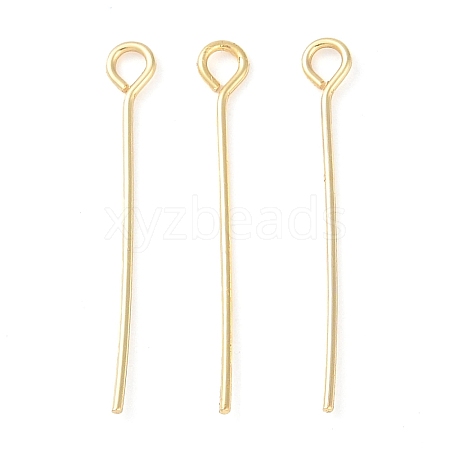 Brass Eye Pins KK-N254-48C-G-1