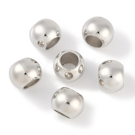 CCB Plastic Round Beads X-ALUM-U001-07B-10-1