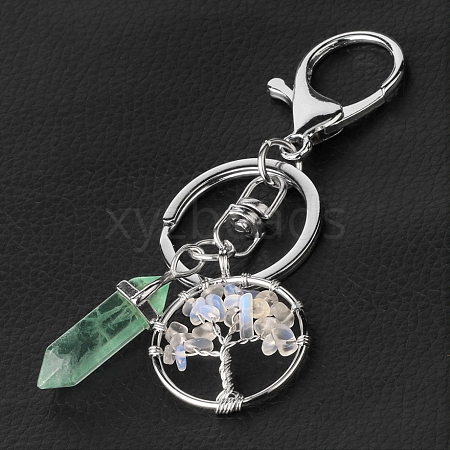 Opalite Keychains PW-WGBF370-07-1