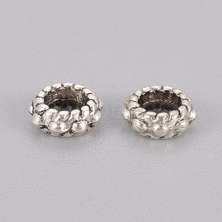 Tibetan Style Alloy Spacer Beads X-LF0569Y-1