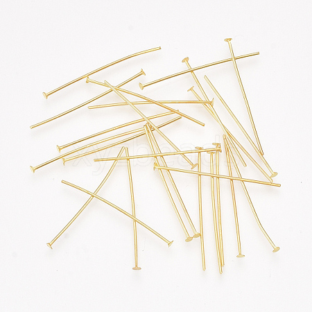 Brass Flat Head Pins HP3.0cmCY-G-NF-1