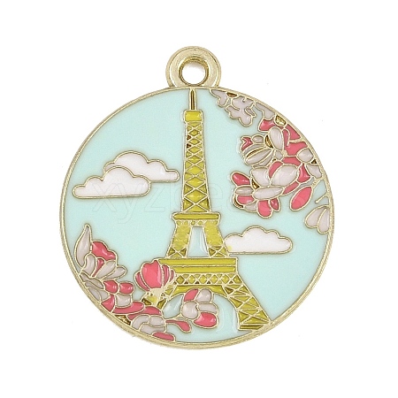 Alloy Enamel Pendants FIND-E054-06E-1