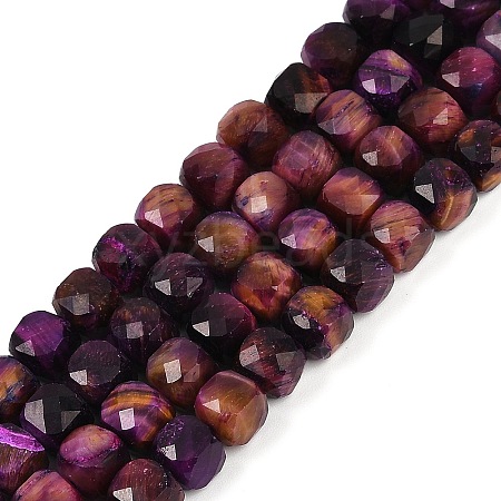 Natural Tiger Eye Dyed Beads Strands LS-G-H028-A01-07-1