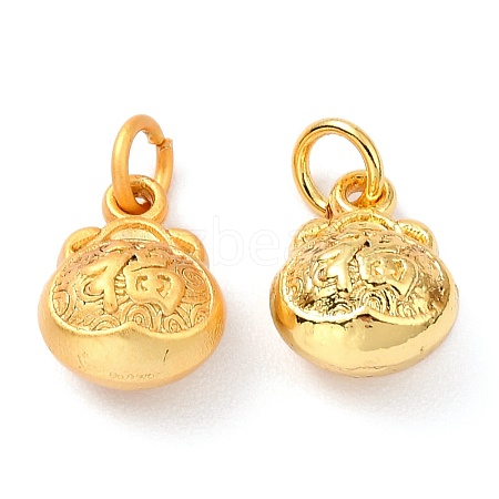 Brass Charms ZIRC-I054-30-1