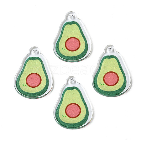 Translucent Acrylic Pendants LS-TACR-N013-002-1