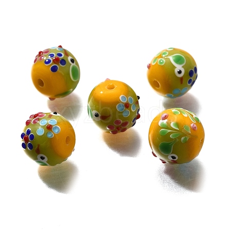 Handmade Lampwork Beads LAMP-K042-06B-1