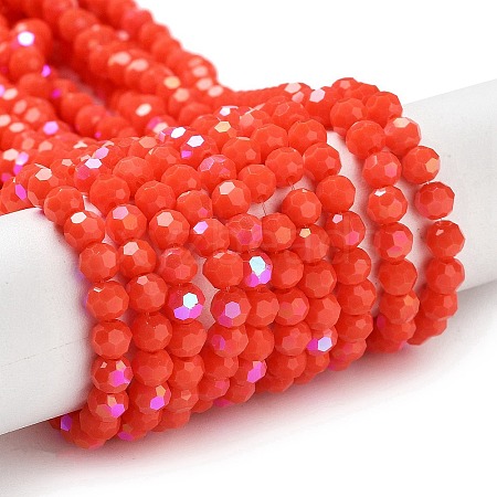 Opaque Glass Beads Strands EGLA-A035-P4mm-L03-1