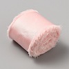 5M Polyester Satin Frayed Ribbon OCOR-WH0078-220A-2