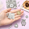 1 Bags Tibetan Style Alloy Pendants FIND-SC0018-06AS-4