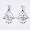 201 Stainless Steel Pendants X-STAS-N089-20P-1