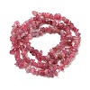 Natural Red Tourmaline Beads Strands G-L608-B07-01-3