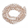 Electroplate Glass Beads Strands LS-EGLA-A034-T1mm-B24-2