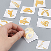 Nickel Decoration Stickers DIY-WH0450-014-7