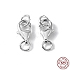 925 Sterling Silver Lobster Claw Clasps STER-I010-13mm-4