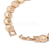 Brass Link Chain Bracelets for Women Men BJEW-P324-01D-KCG-3