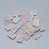 Natural Rose Quartz Cabochons G-F656-05-1