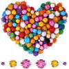 Handmade DIY Doll Craft Pom Pom Yarn Pom Pom Balls AJEW-PH0016-21-1