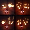 DIY Heart Pattern Lampshade Display Decoration Silicone Molds VALE-PW0001-087-3