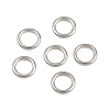 304 Stainless Steel Closed Jump Rings STAS-G393-06P-03-1