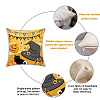 Burlap Customization Pillow Covers Set AJEW-WH0124-016-3