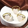 Brass Cuff Open Rings RJEW-D347-01G-11-1