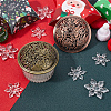 2Pcs 2 Colors Alloy Lid AJEW-GF0009-33-4