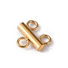 201 Stainless Steel Chandelier Component Links STAS-WH0043-06A-G-1-2