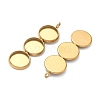 304 Stainless Steel Pendant Cabochon Settings X-STAS-K320-03B-G-2