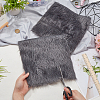 Faux Rabbit Fur Polyester Fabric DIY-WH0504-258E-3