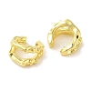 Brass Cuff Earrings for Women EJEW-I305-18G-2