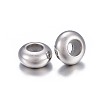 202 Stainless Steel Beads STAS-P238-01P-01-2