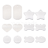 Aluminum Big Pendants ALUM-BC0001-49-1