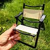 Plastic with Canvas Mini Camping Chair Model PW-WG7C386-01-1