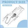 16Pcs Silicone Plastics Zipper Holder Upper for Jeans and Buttons FIND-FG0002-90-2