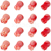100Pcs Synthetic Coral Dyed Beads SHEL-SC0002-11-7