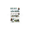 3 Sheets 3 Styles PVC Waterproof Decorative Stickers DIY-WH0404-121-8