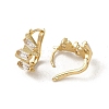 Brass Hoop Earrings EJEW-L271-13KCG-03-2