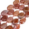 Natural Fire Crackle Agate Beads Strands GG-CBAE0EB-03D-2