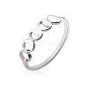 Non-Tarnish Stainless Steel Finger Ring PW-WG27535-01-1