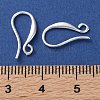 Brass Earring Hooks KK-F880-19S-3