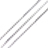 Tarnish Resistant 304 Stainless Steel Serpentine Chains CHS-F011-12A-P-2